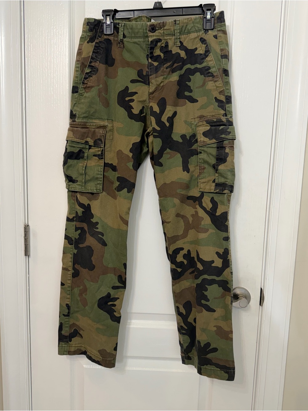 GAP Camo Cargo Pants - Green Woodland